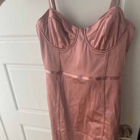 saint genies satin dress Saint Genies Satin Long Dress - Pale Yellow